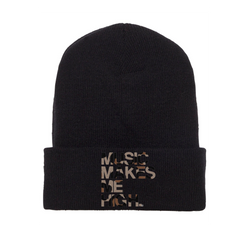 MMMH Beanie: Black | Leopard