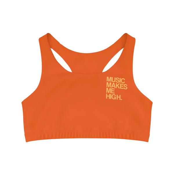 MMMH Sports Bra: Orange | Light Orange