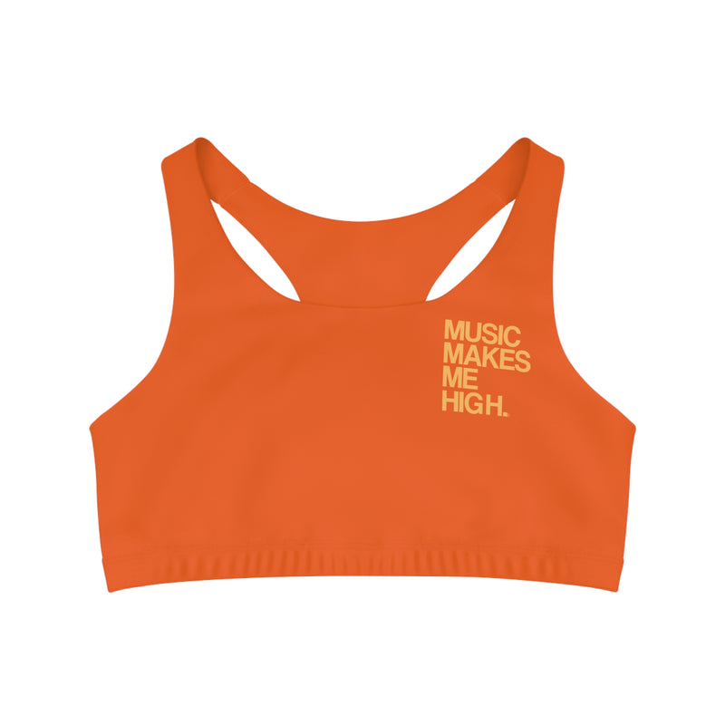 MMMH Sports Bra: Orange | Light Orange