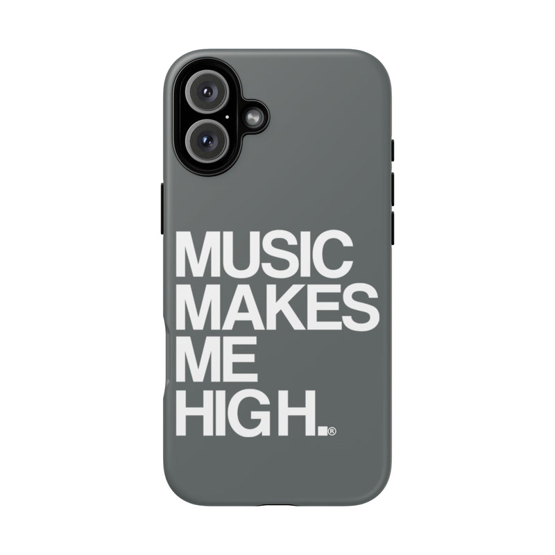 MMMH Classic Phone Case: Dark Grey | White