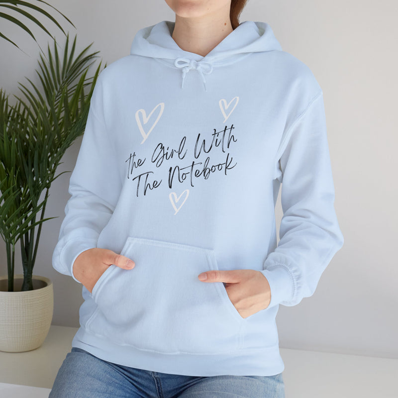 TGWTN Unisex Hoodie: White/Black | Light Blue