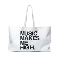 MMMH Weekender Bag (Rope Handle): White | Black