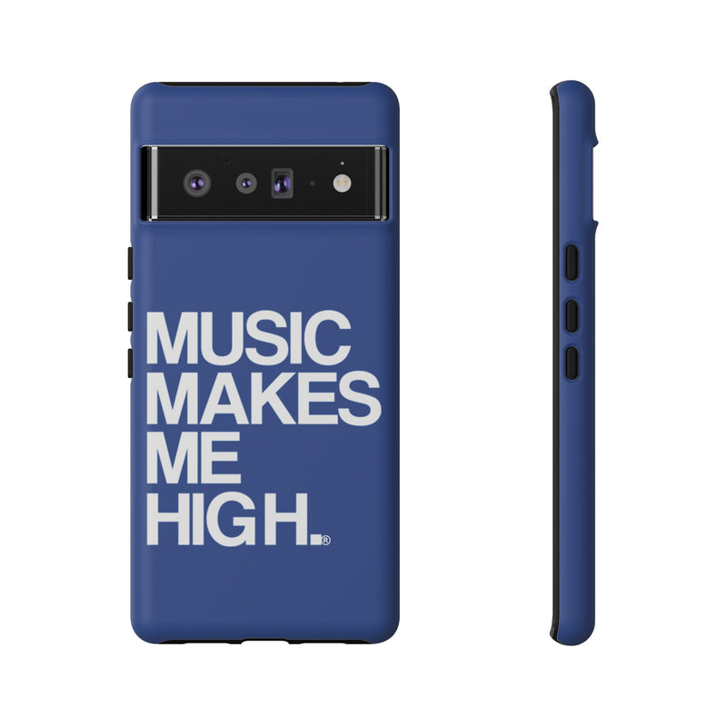 MMMH Classic Phone Case: Dark Blue | White