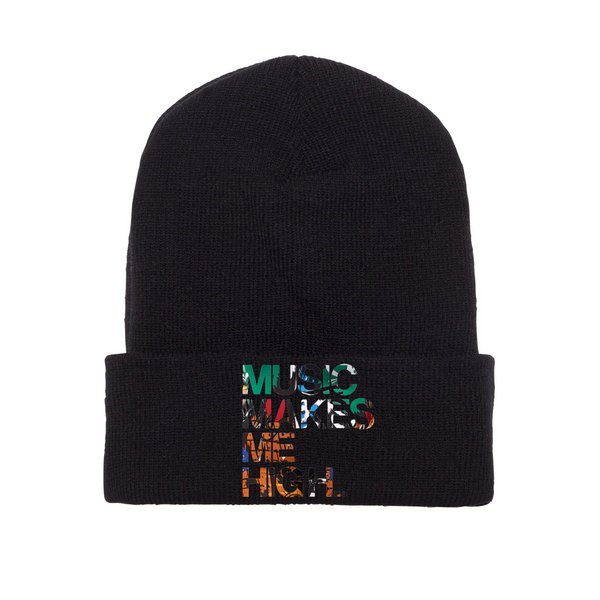 MMMH Beanie: Black | Graffiti