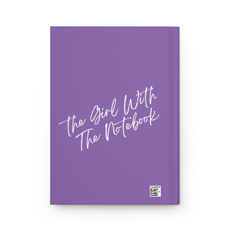 TGWTN Hardcover Journal: White | Light Purple