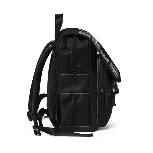 MMMH Backpack: Black | Flowers