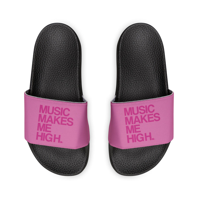 MMMH Unisex Sandals: Light Pink/Black | Pink