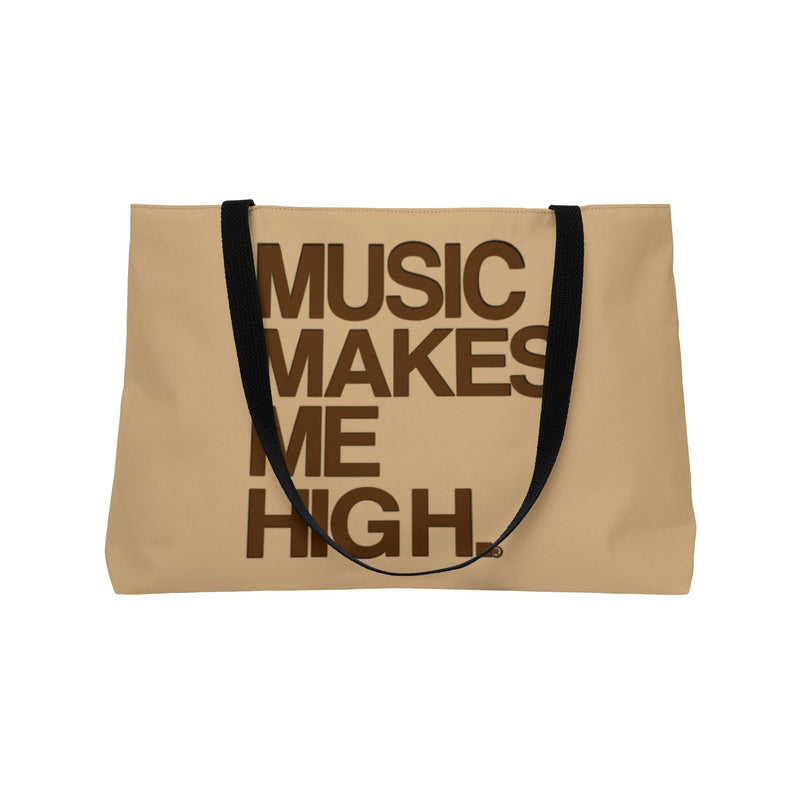 MMMH Weekender Bag (Black Handle): Tan | Brown