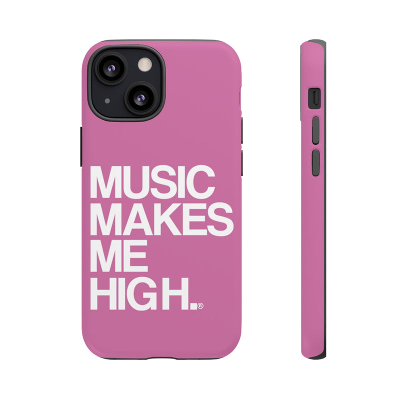 MMMH Classic Phone Case: Light Pink | White