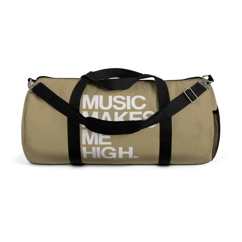 MMMH Duffle Bag: Gold | White