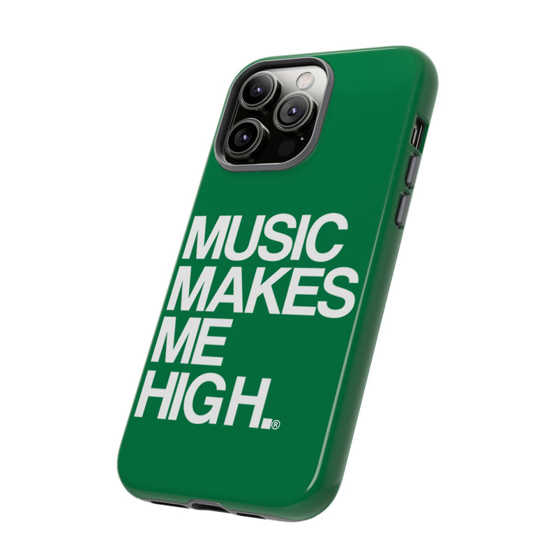 MMMH Classic Phone Case: Dark Green | White