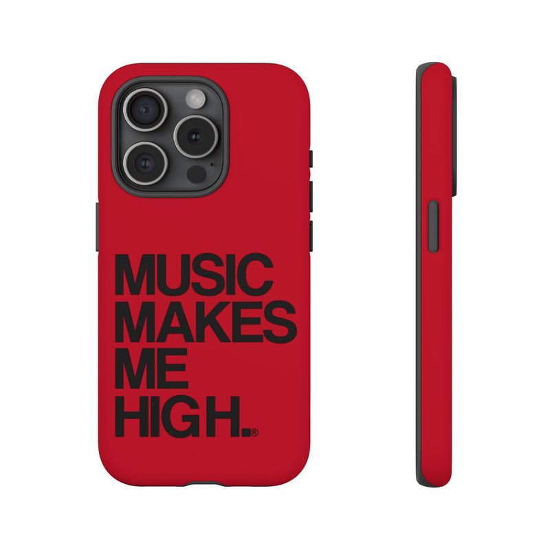 MMMH Classic Phone Case: Dark Red | Black