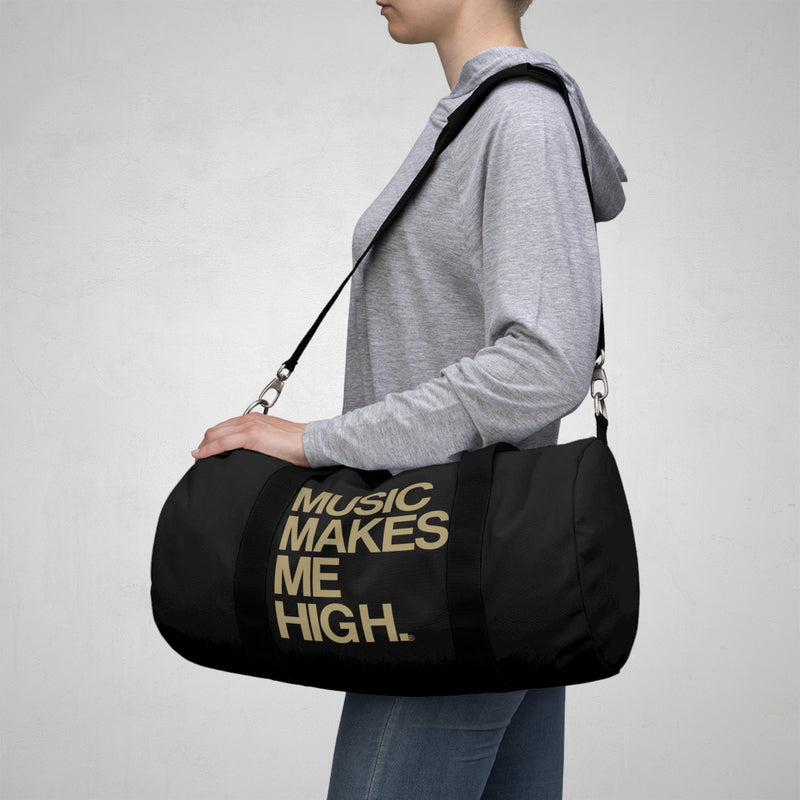 MMMH Duffle Bag: Black | Gold