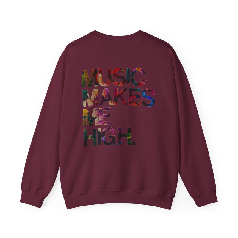 MMMH Unisex Sweatshirt: Maroon | Floral