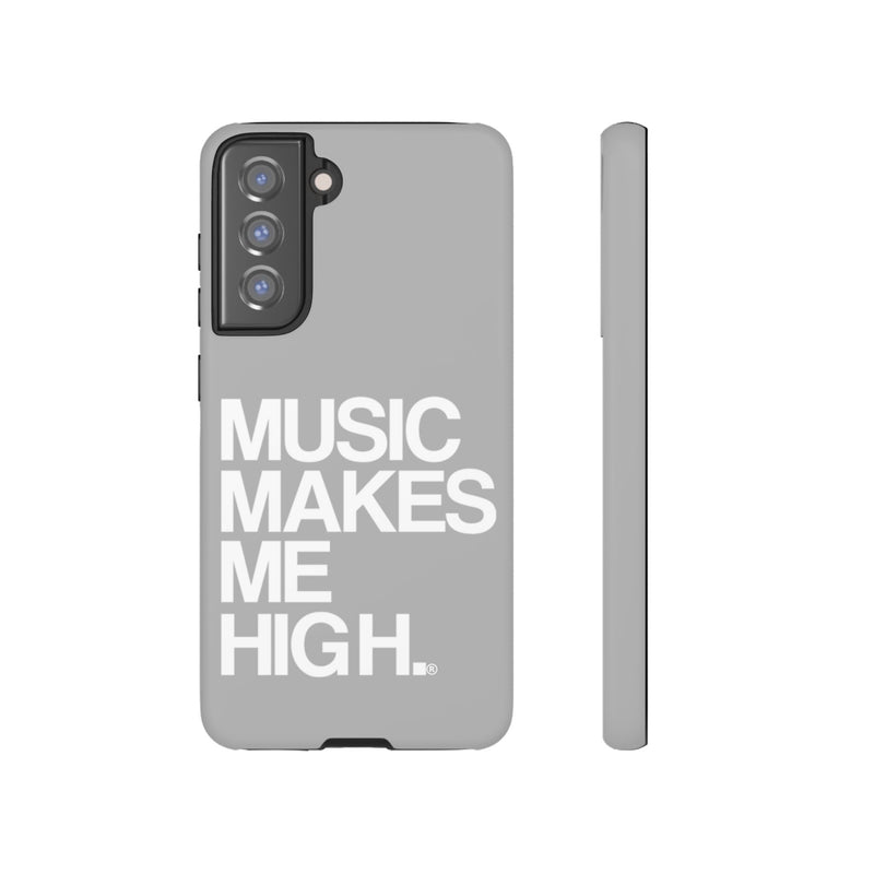 MMMH Classic Phone Case: Light Grey | White