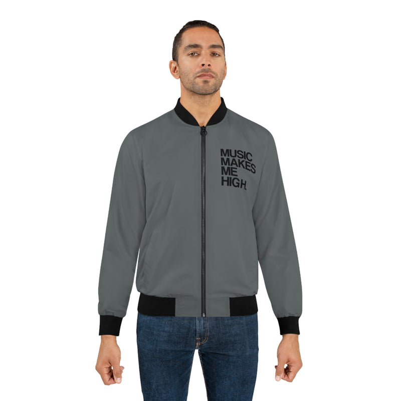 MMMH Bomber Jacket: Dark Grey | Black Lettering