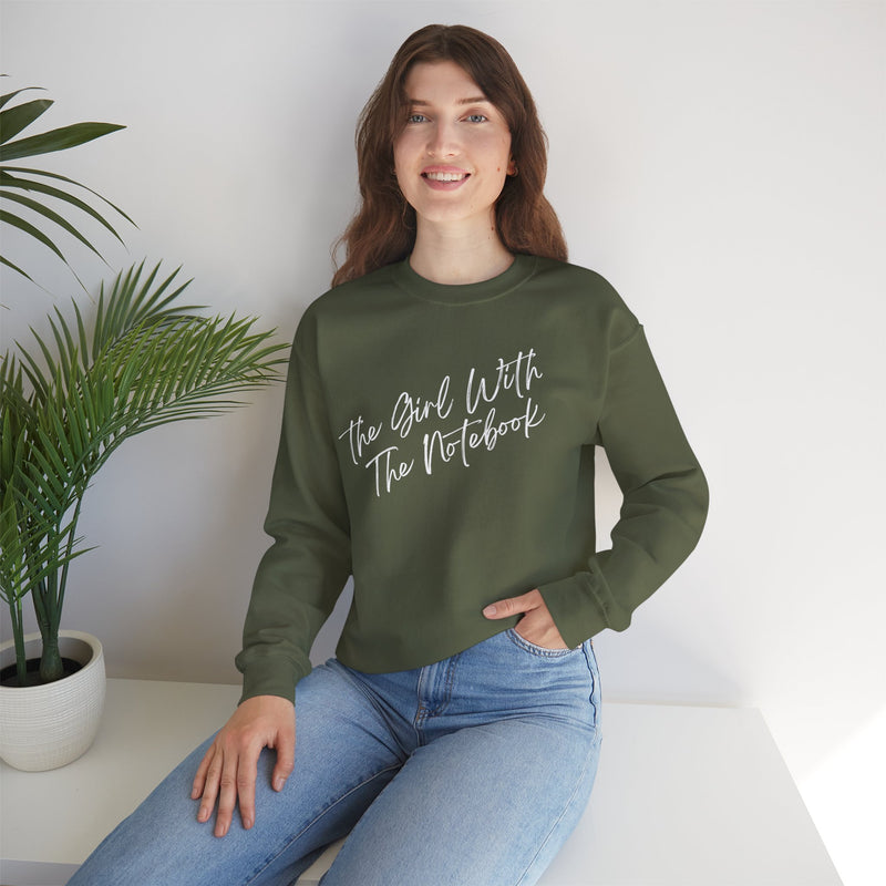 TGWTN Unisex Sweatshirt: White | Military Green