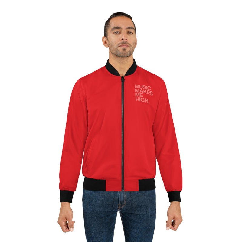 MMMH Unisex Bomber Jacket: Red | Light Red