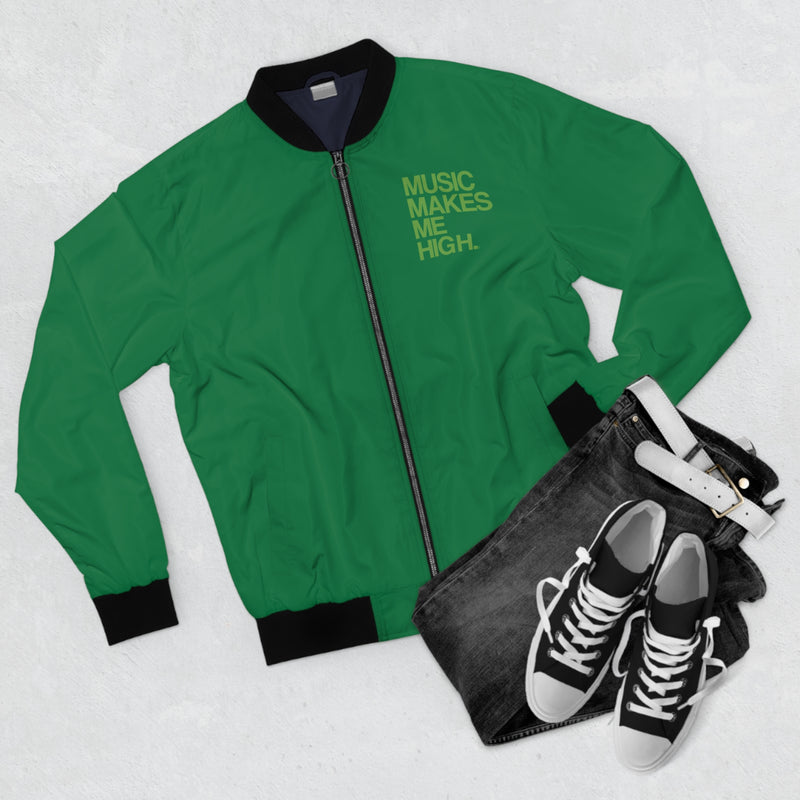 MMMH Unisex Bomber Jacket: Dark Green | Green