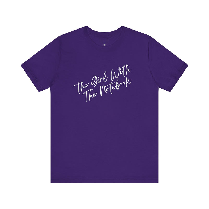 TGWTN Unisex T-Shirt: White | Purple