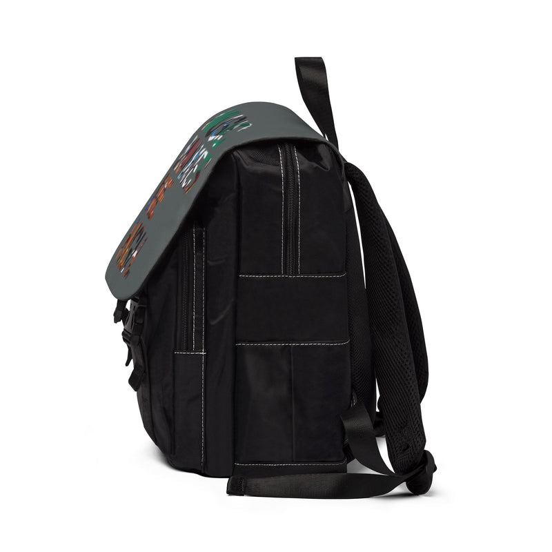 MMMH Backpack: Dark Grey | Graffiti