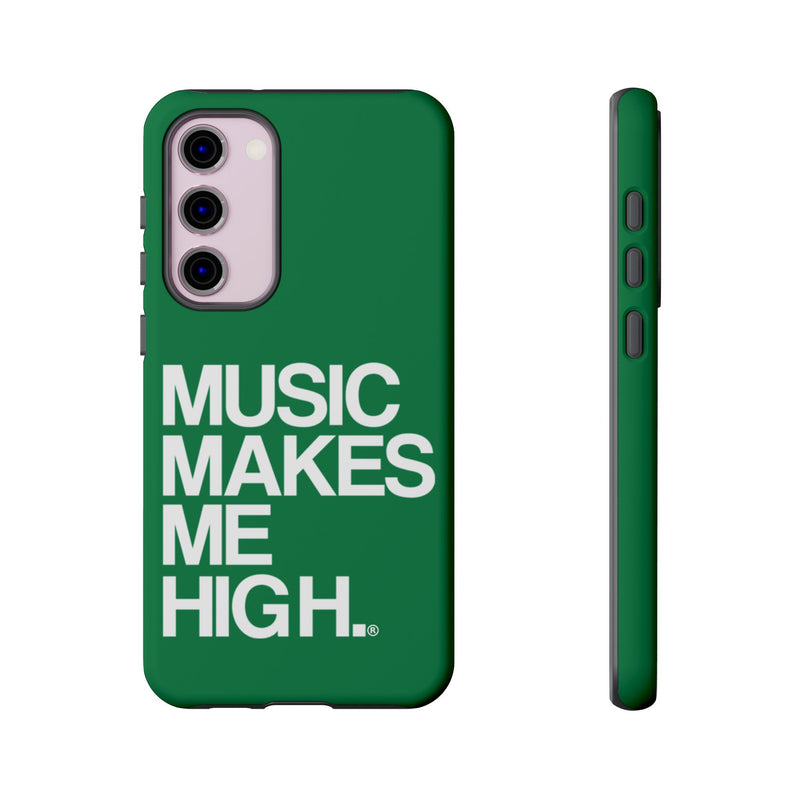 MMMH Classic Phone Case: Dark Green | White