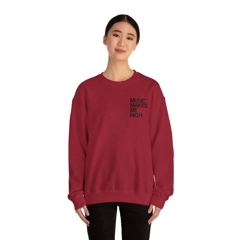 MMMH Unisex Sweatshirt: Antique Cherry Red  | Black Lettering