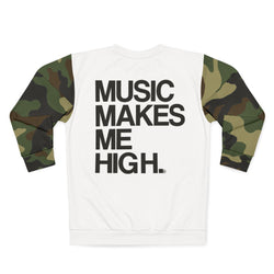 MMMH Unisex Sweatshirt: Camo/White | Black