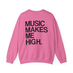 MMMH Unisex Sweatshirt: Safety Pink | Black Lettering