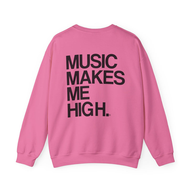 MMMH Unisex Sweatshirt: Safety Pink | Black