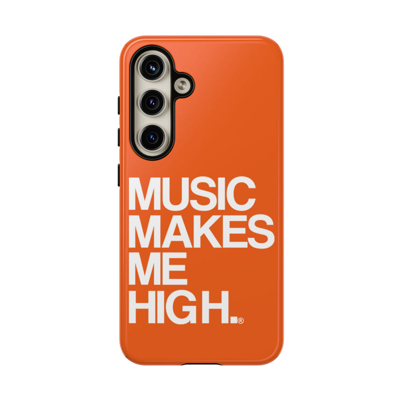 MMMH Classic Phone Case: Orange | White