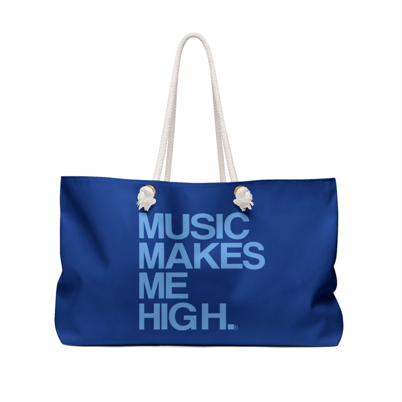 MMMH Weekender Bag (Rope Handle): Dark Blue | Light Blue