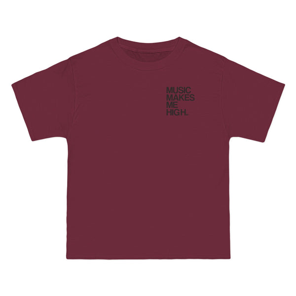 MMMH Unisex T-Shirt: Maroon | Black Letters