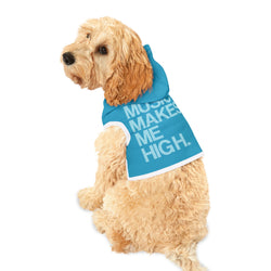 MMMH Pet Hoodie: Turquoise | Light Turquoise