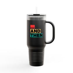 IJTT Insulated Mug: At Block Multi | Black