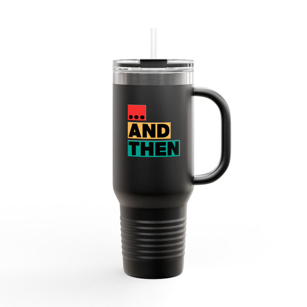 IJTT Insulated Mug: At Block Multi | Black