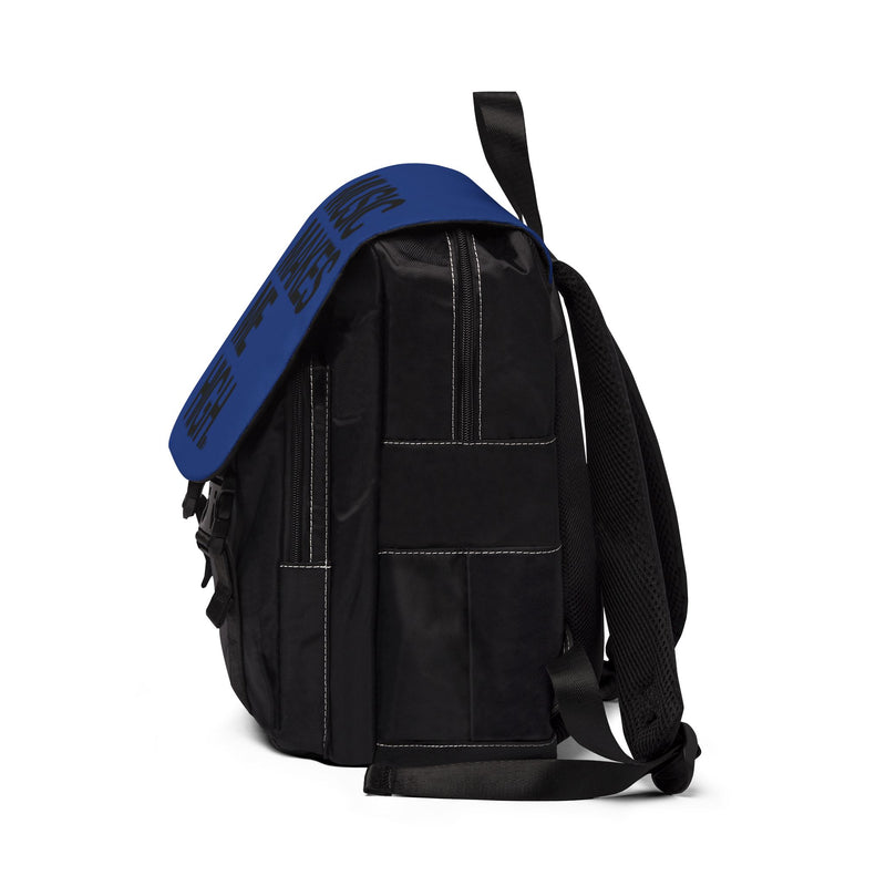 MMMH Backpack: Dark Blue | Black Lettering