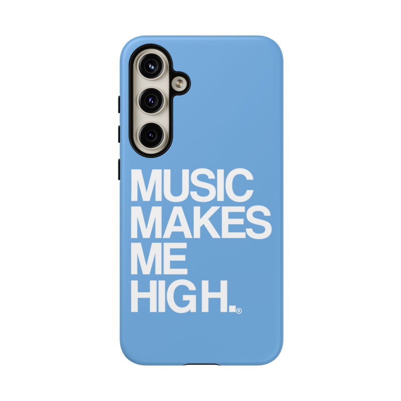 MMMH Classic Phone Case: Light Blue | White