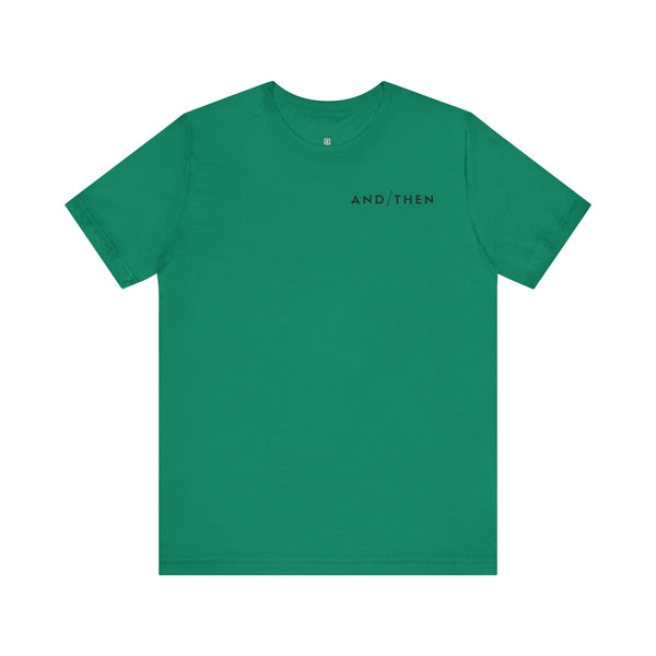 IJTT Unisex T-Shirt: AT Slash Black | Kelly Green