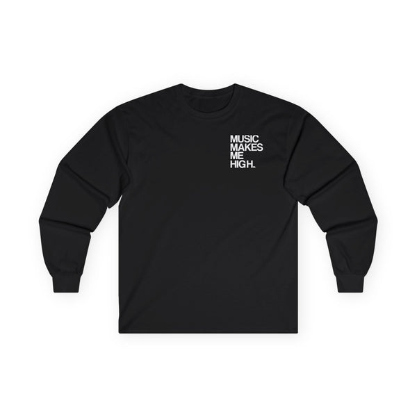 MMMH Long Sleeve Shirt: Black | White