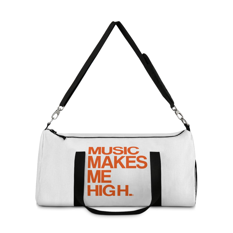 MMMH Duffle Bag: White | Orange