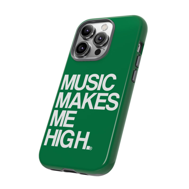 MMMH Classic Phone Case: Dark Green | White