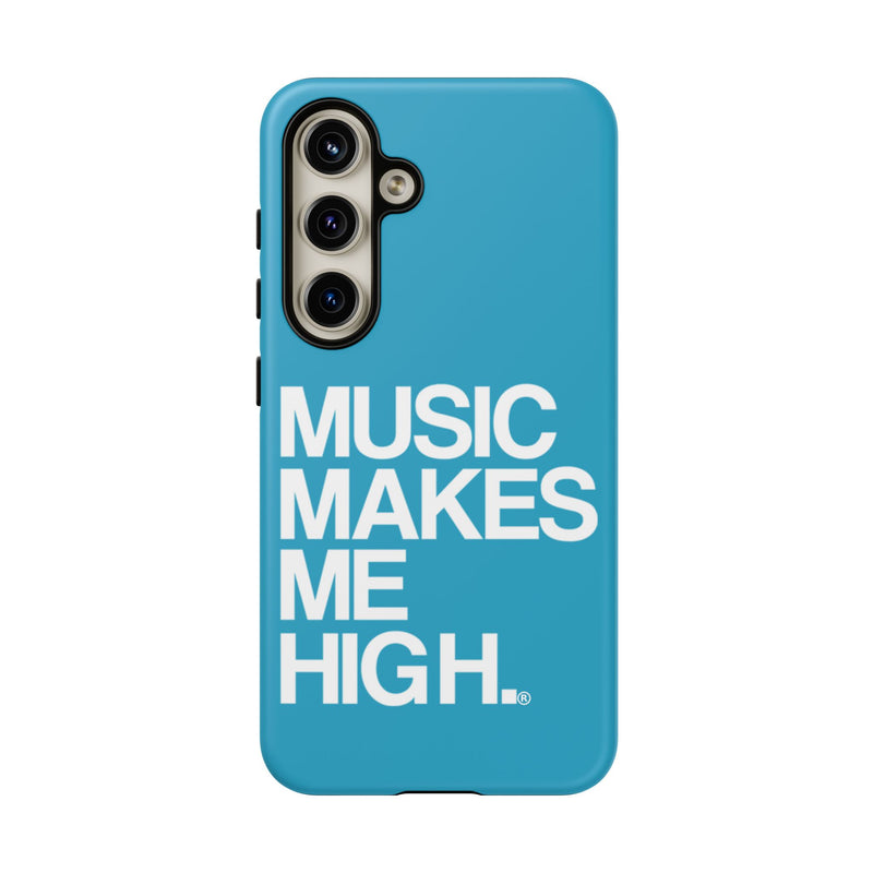 MMMH Classic Phone Case: Turquoise | White