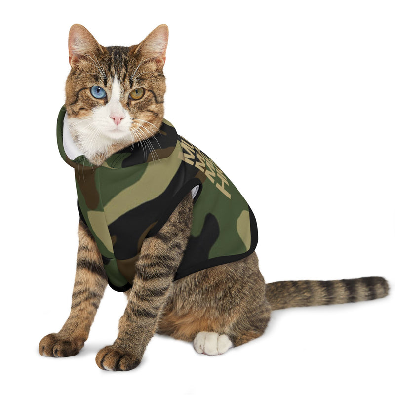 MMMH Pet Hoodie: Camo | Gold