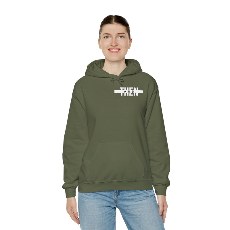 IJTT Unisex Hoodie: AT Strike White | Army Green