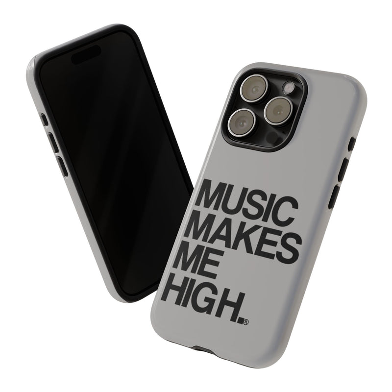 MMMH Classic Phone Case: Light Grey | Black