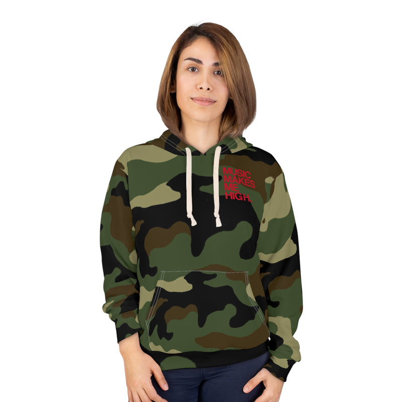 MMMH Unisex Hoodie: Camo | Red