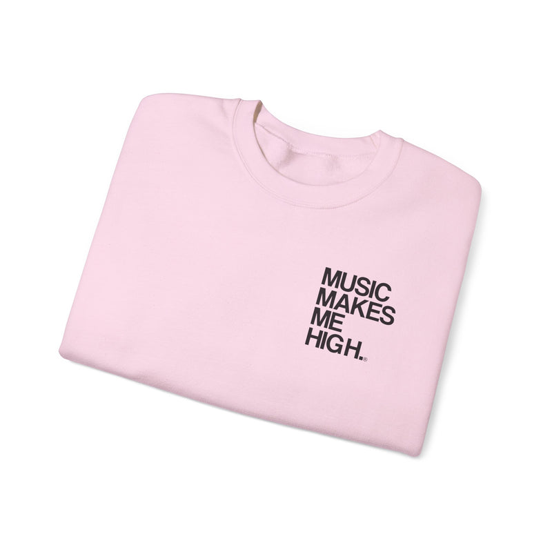 MMMH Unisex Sweatshirt: Light Pink | Black Lettering