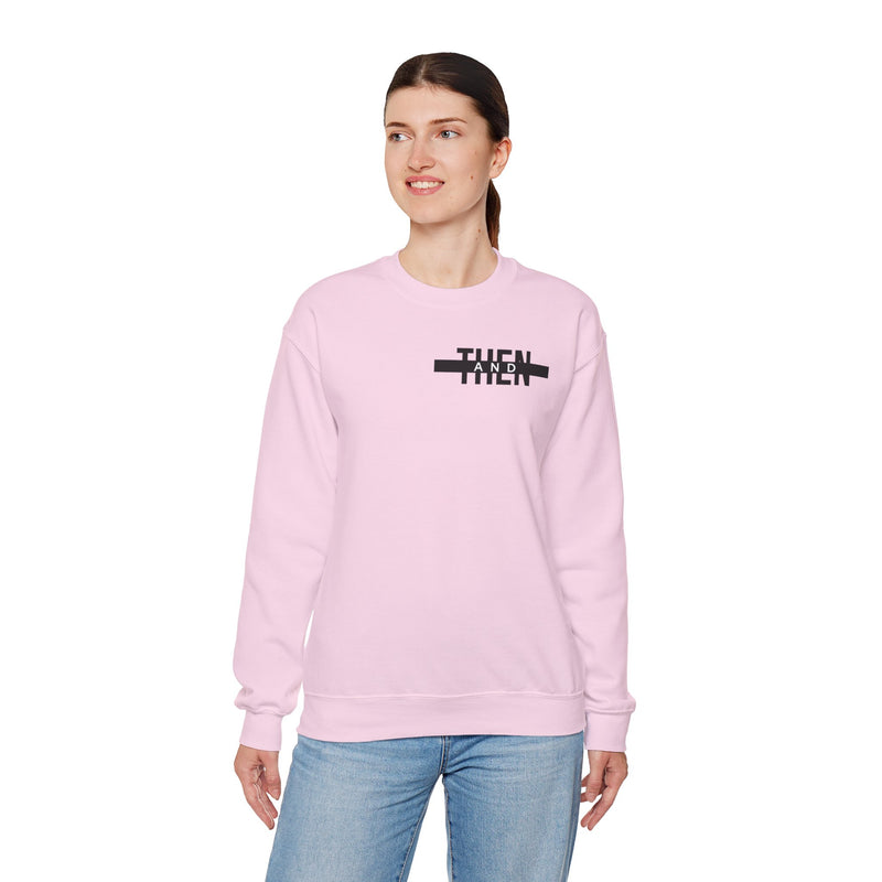 IJTT Unisex Sweatshirt: AT Strike Black | Light Pink