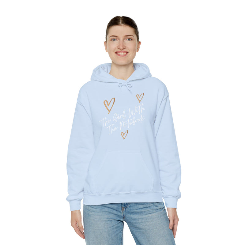 TGWTN Unisex Hoodie: Brown/White | Light Blue